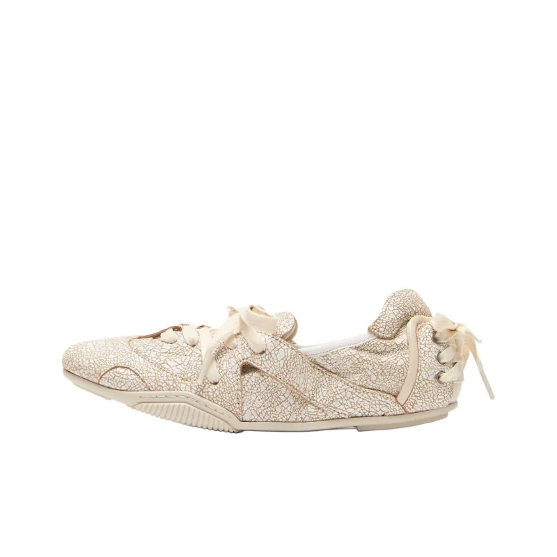 Acne Studios Casual Ballet Shoes Women's White-0