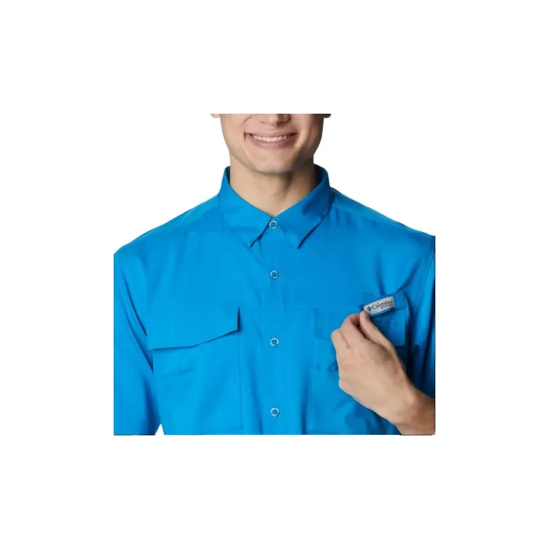 Columbia PFG Blood And Guts™ IV Shirt Men's Blue-4
