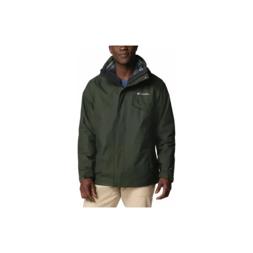 Columbia Bugaboot 3 Windbreaker Jackets Men Green