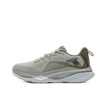 361° Red Flame 4 Durable Breathable Low Top Casual Running Shoes Men's Gray Green