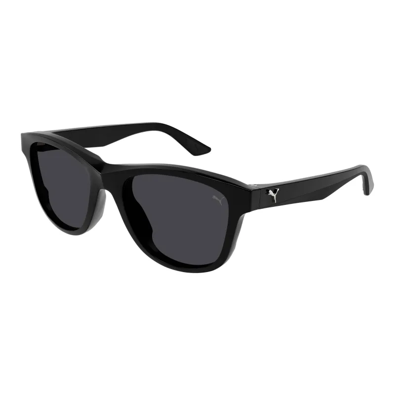 PUMA Plastic Square Sunglasses Unisex Black-0