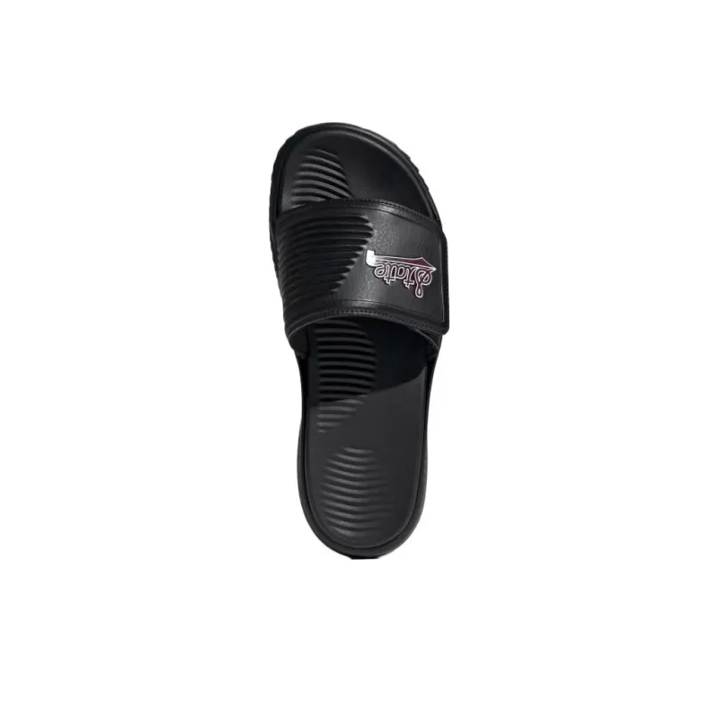 Adidas Alphabounce Slide 2.0 Mississippi State Core Black Team Maroon Cloud White-4
