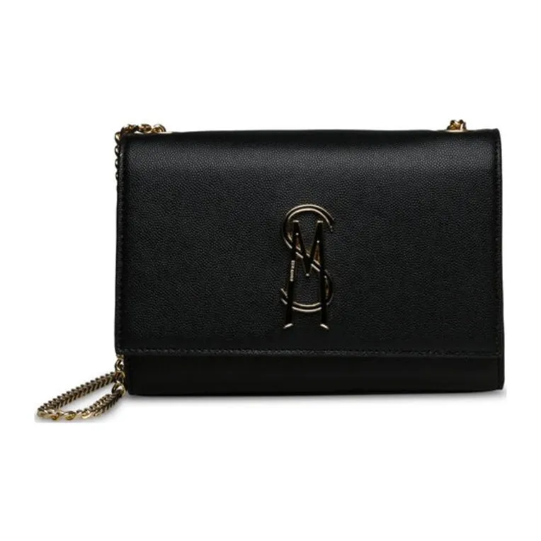 STEVE MADDEN Synthetic Material Shoulder Bag Crossbody Bag Women's Black-0