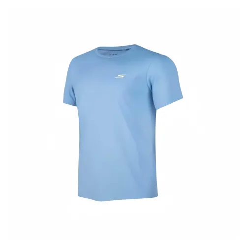 Skechers T-Shirts Men Allure Blue