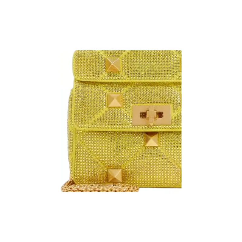 Valentino Rhinestone Portable Crossbody Bag, Shoulder Bag Women's-4