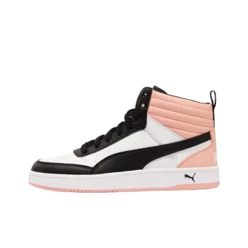 PUMA DRIBBLE Slip Resistant Mid Top Skateboard Shoes Unisex Light Pink