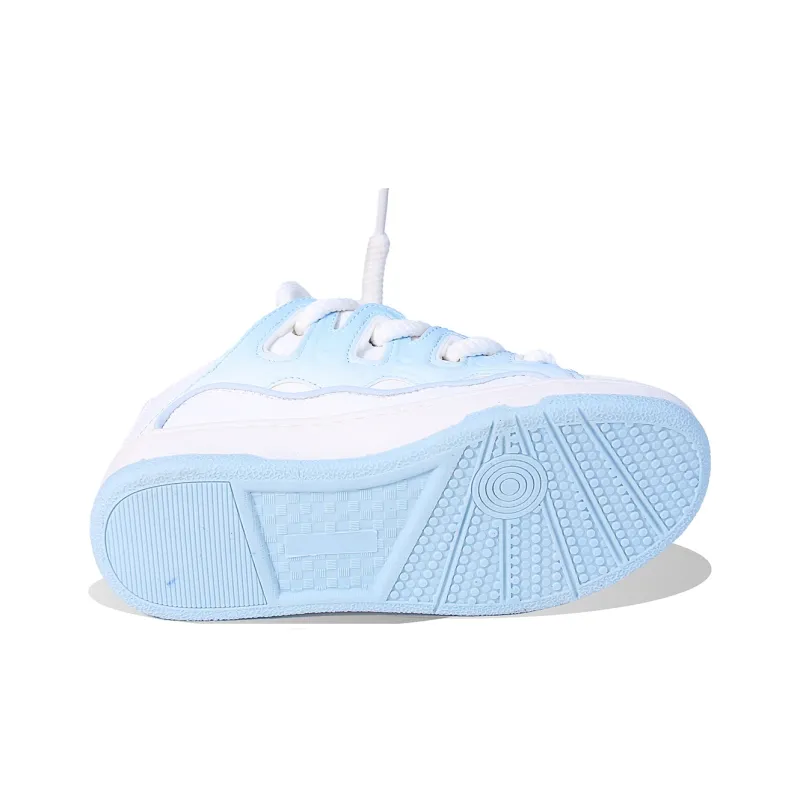 BPLB Slip Resistant Low Top Skateboard Shoes Unisex Light Moon-4