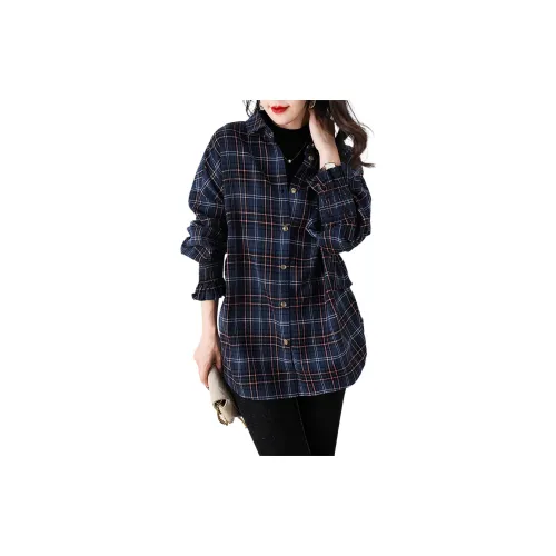 Wbwq Shirts Women's Checkered