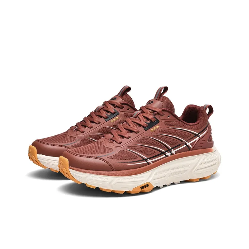 LOTTO Wild V2 Cushioning Anti Slip Wear Resistant Impact Resistant Low Top Outdoor Shoes Women's Hot Sauce Red-1