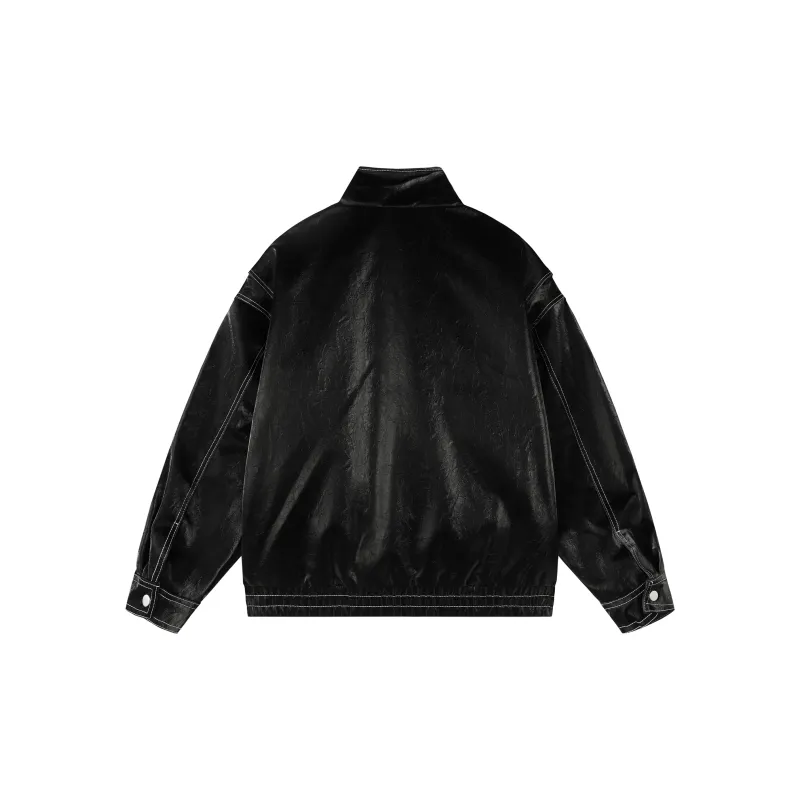 Teddy Bear Collection TeddyClub Series Leather Jacket Unisex-1