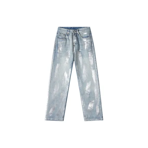 FUERZA Jeans Unisex Gold-Plated Silver