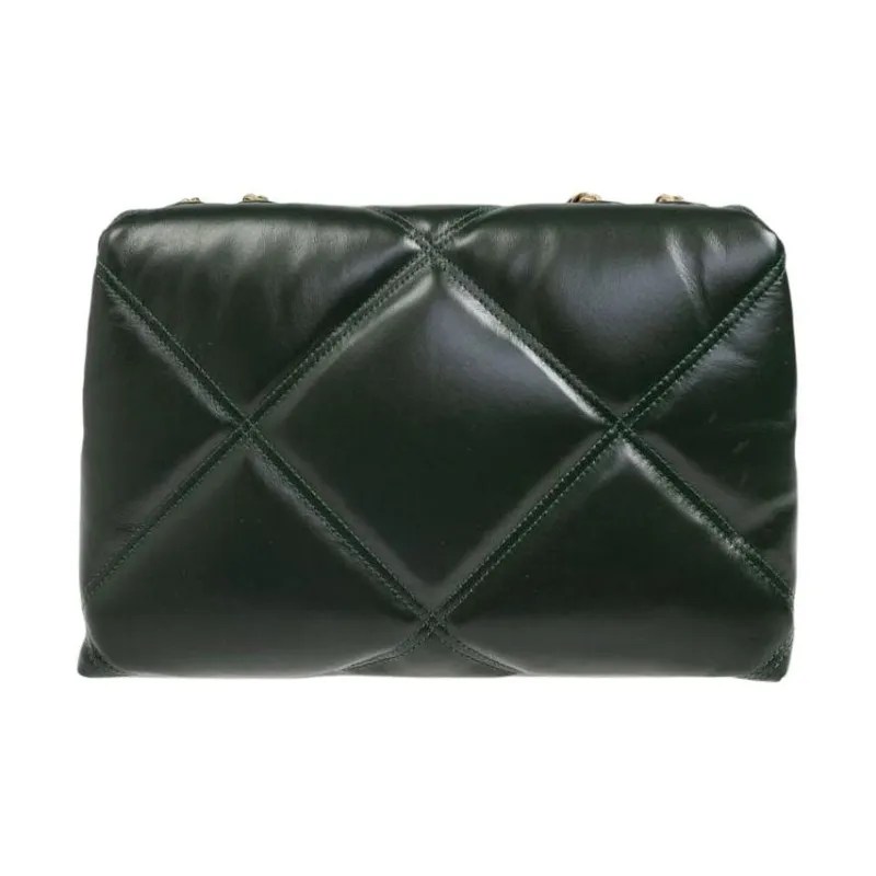 TORY BURCH Kira Calfskin Portable Crossbody Bag, Shoulder Bag Regular Women's Ivy Green-2