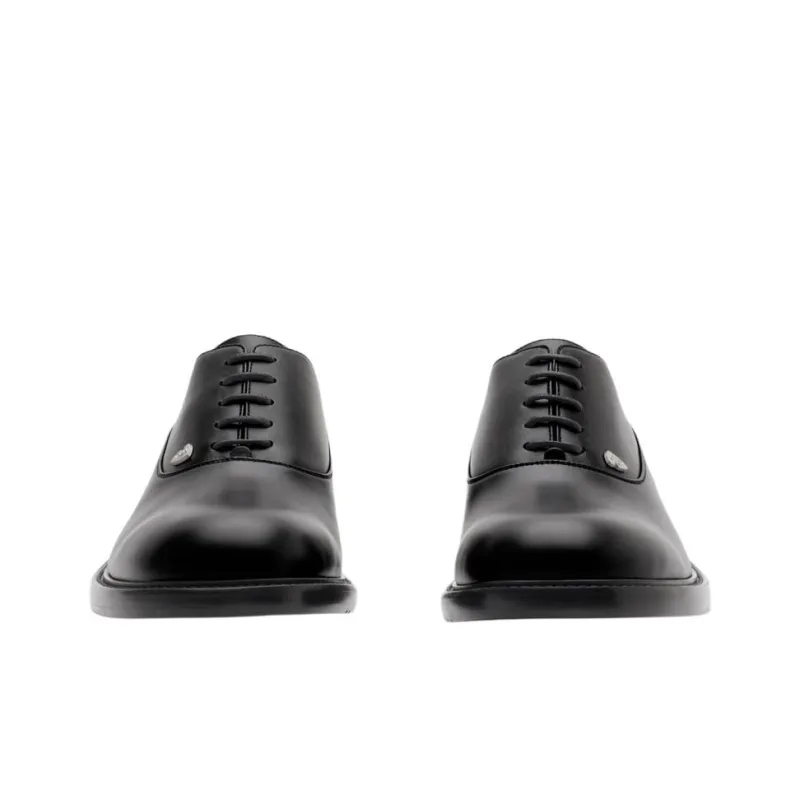 Burberry Cobble Dress Shoes Men's Black-2
