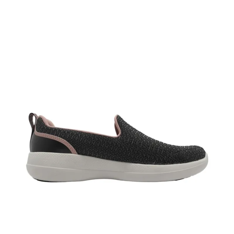Skechers GO WALK Stability Wear-Resistant Low-Top Casual Shoes Women's Black-1
