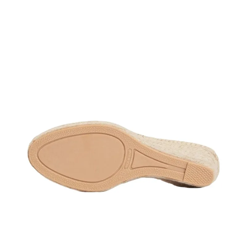 BARBOUR Falmouth Strap Sandals Women's Beige-4