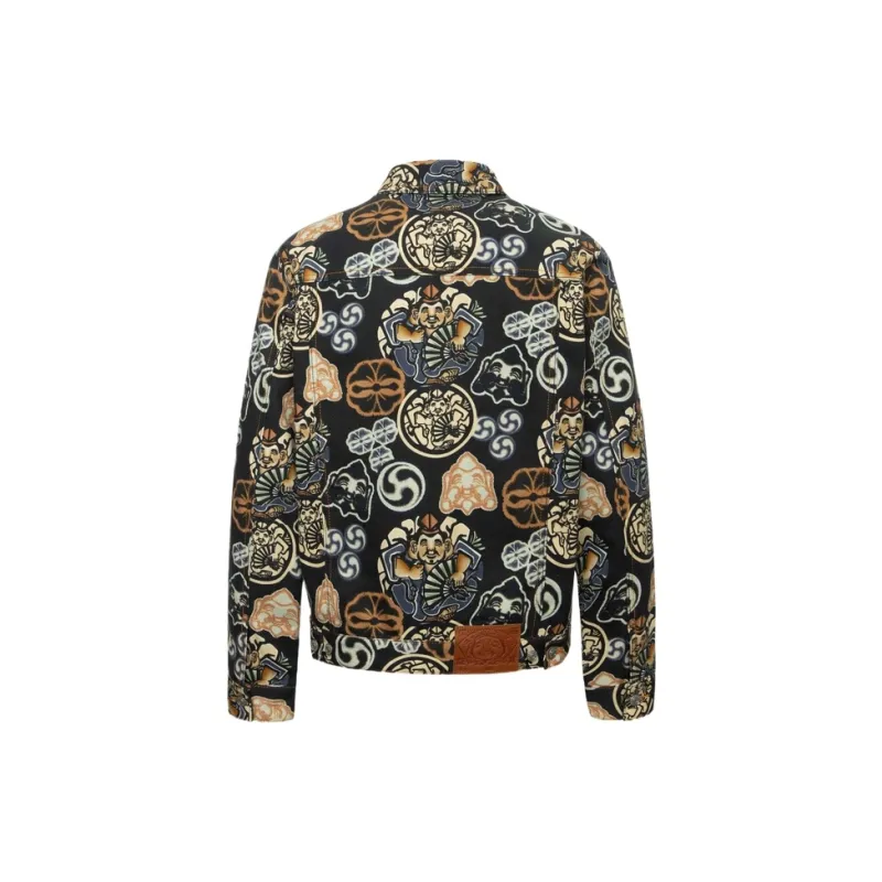 EVISU 2024 Fall And Winter Jacket Men's Multicolor-1