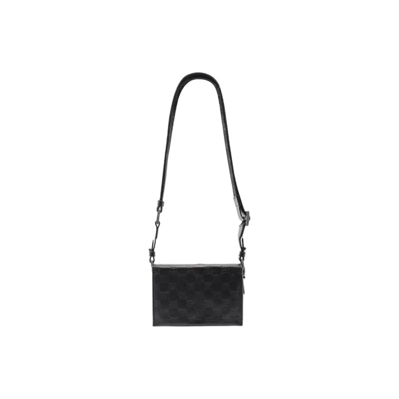 Misbhv Embossed Monogram Shoulder Bag-0