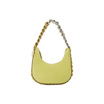 Stella McCartney Leather Shoulder Bag Women's Green