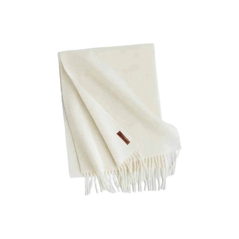 JEANSWEST Wool Blend Knit Scarves Unisex-18