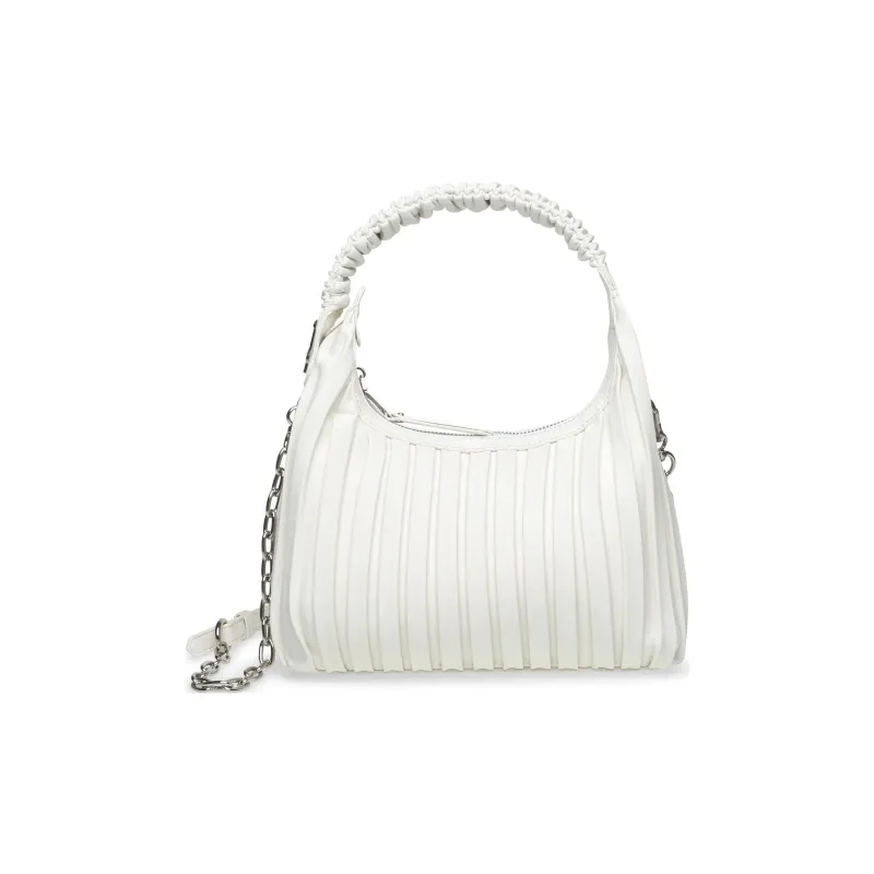 STEVE MADDEN Faux Leather Handbag Shoulder Bag Crossbody Bag Women's White-0