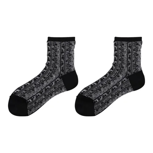 Tutuanna Women's Mid-Calf Socks