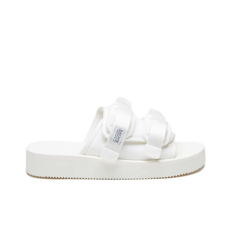 Suicoke Slip Resistant Abrasion Resistant Slide Slippers Unisex White-1