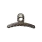 Transparent Gray Tubas One-Prong Clip