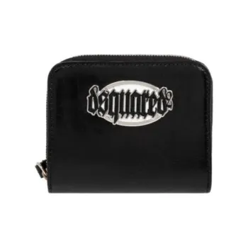 DSQUARED 2 Logo Plaque Bi-Fold Wallet