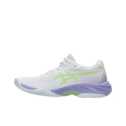 Asics Netburner Ballistic FF 3 Training Shoes Women's Low-Top Purple/White