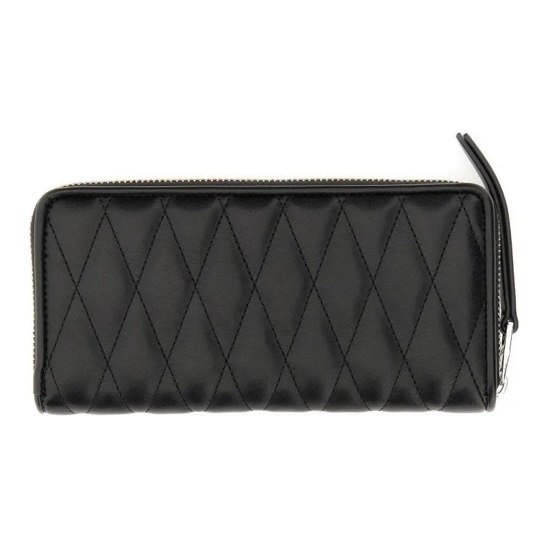 VERSACE JEANS COUTURE Polyurethane Wallet Women's Black-2