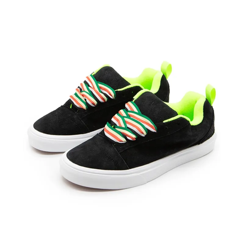 SUPSTORM Skateboard Shoes Unisex Low Top Black-1