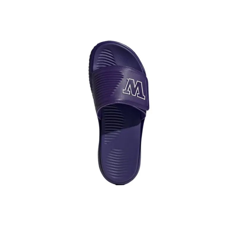Adidas Alphabounce Slide 2.0 Washington Team College Purple Cloud White-3