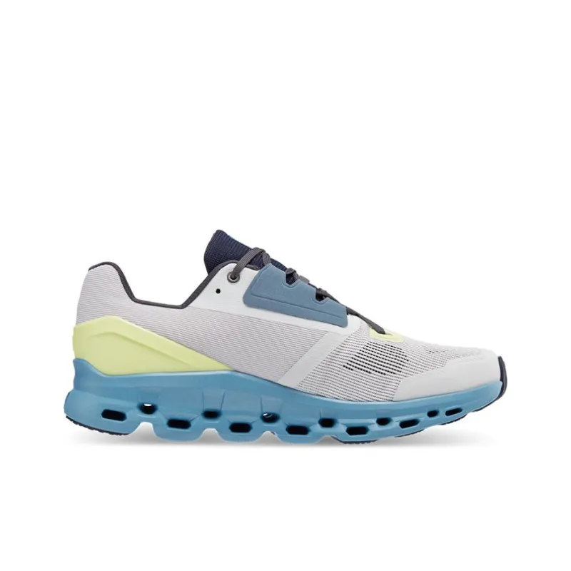 Hyper Speed 2e Wide Mako Blue Hazard Green Men Running