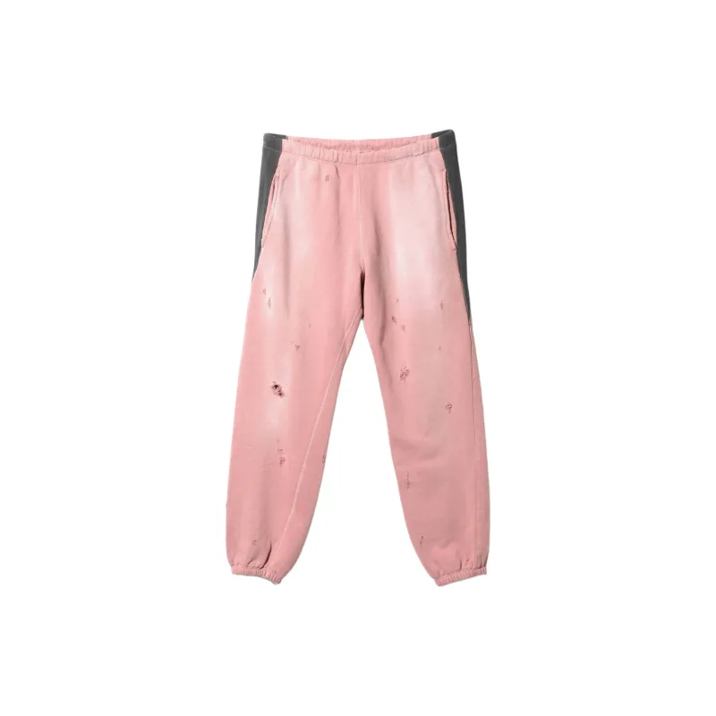 Needles FW24 Knitted Sweatpants Unisex Pink-1