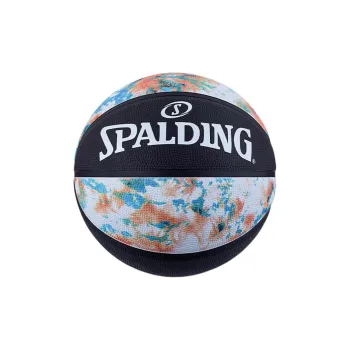 SPALDING Trend Series Rubber Basketball Blue Floral Size 7 Training Match Unisex