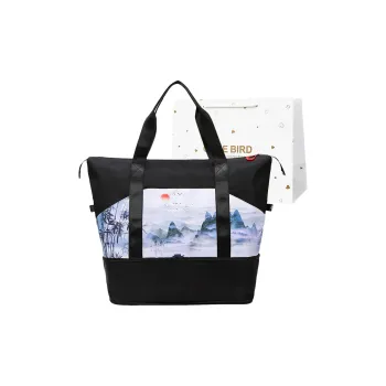CORE BIRD Oxford Tote Bag Shoulder Bag Regular Women's Black