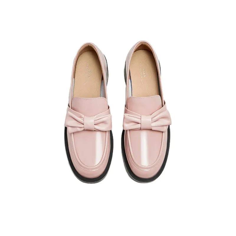 TATA Loafers Women's Solid Color-8