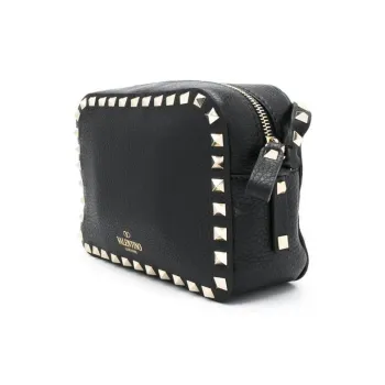 Garavani Rockstud Logo Printed Crossbody Bag