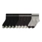 4 Black+4 Dark Gray+2 Light Gray