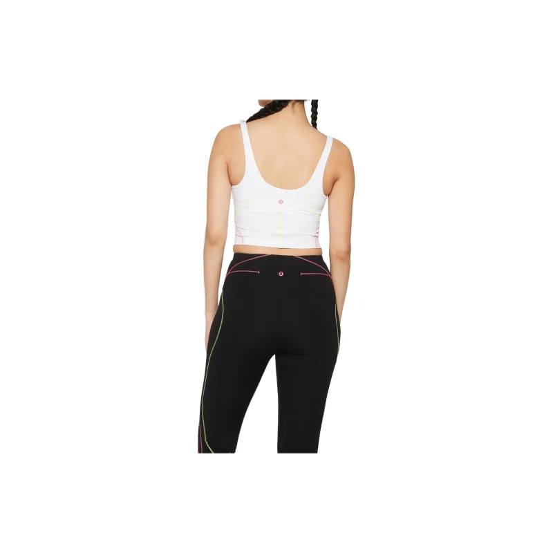 Lululemon Contoured Curves Sport Vests Women's White/WHT-1