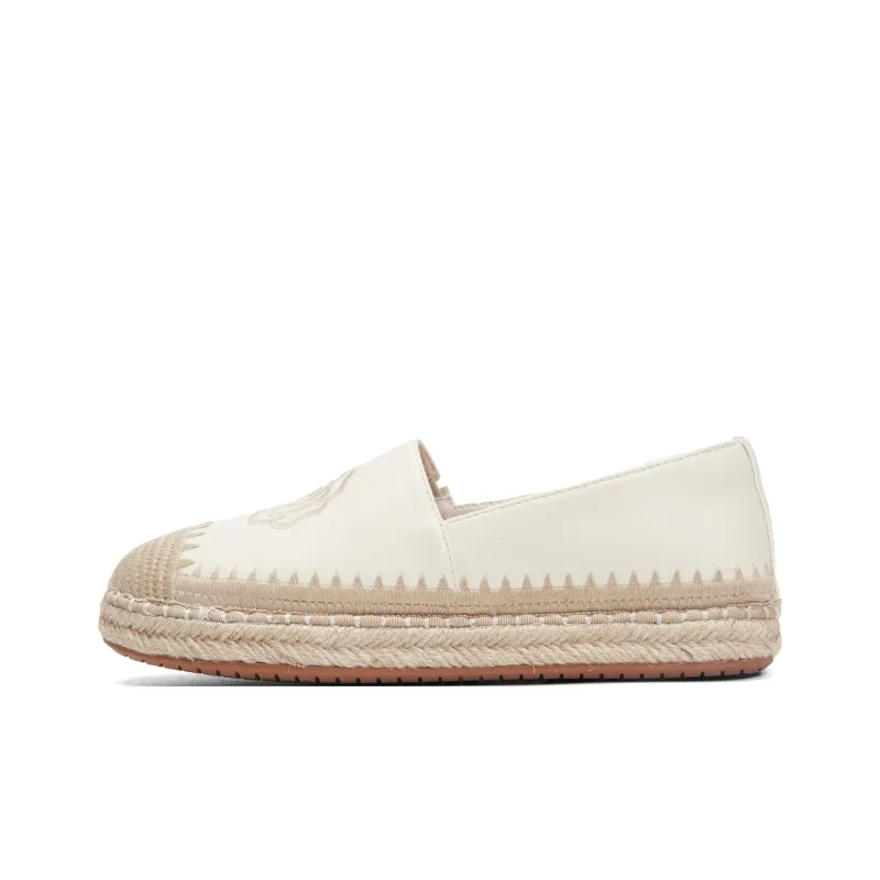 PT'SON Espadrilles Women's Beige, Apricot-0