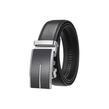 Yalu Preferred Cow Split Leather Belts Men's Width 3.5CM