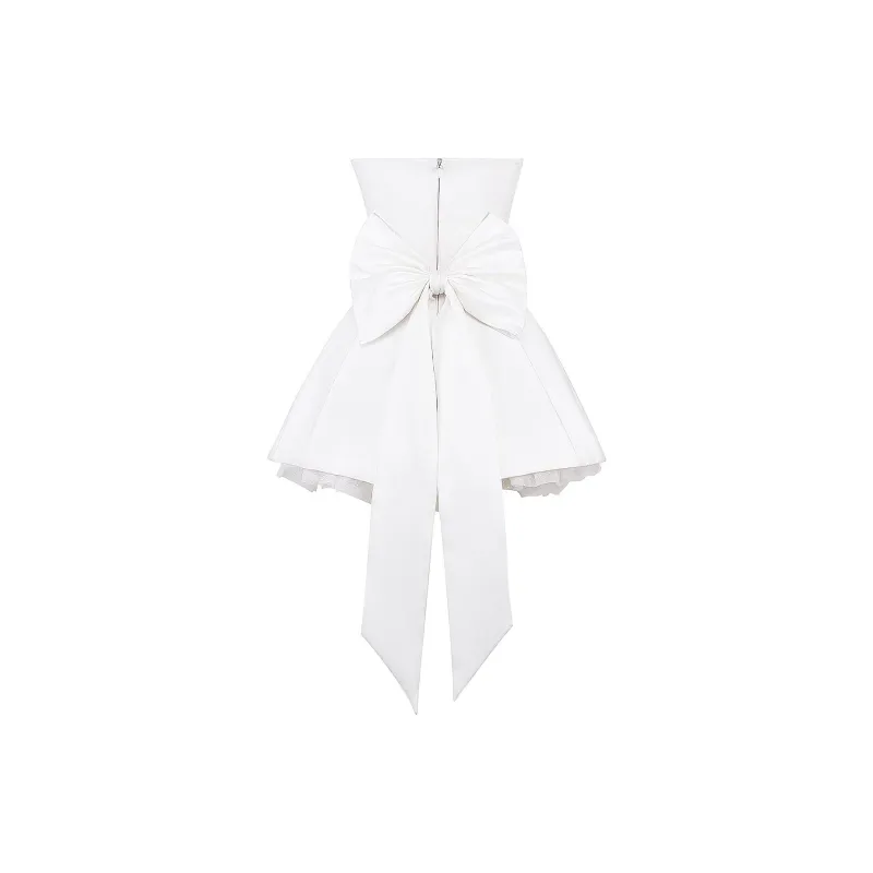 HOUSE OF CB Noele Evening Dress Women's WHITE/White-1