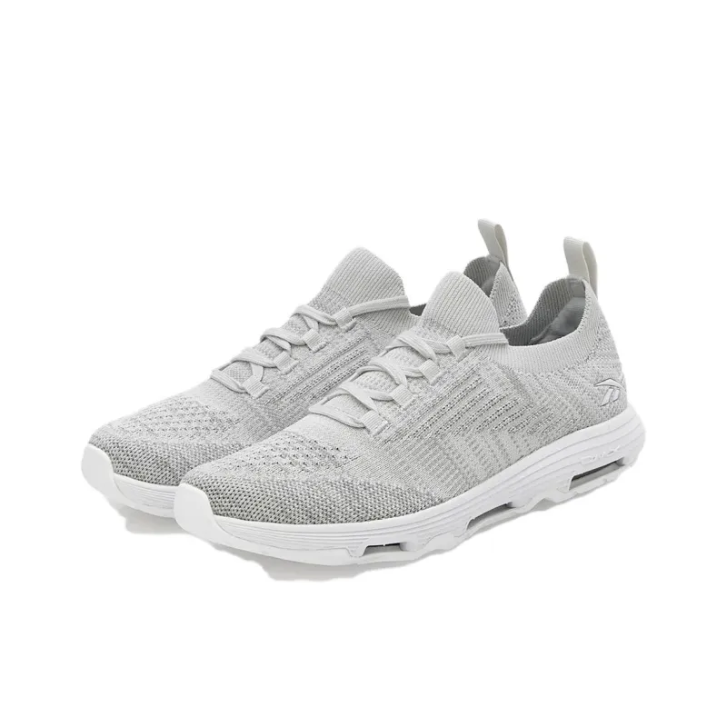 Reebok Dailyfit Dm Anti Slip Wear Resistant Low Top Casual Shoes Unisex Gray White-2