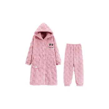 The Story Of The Flower Season Pajama Set Women's Pink