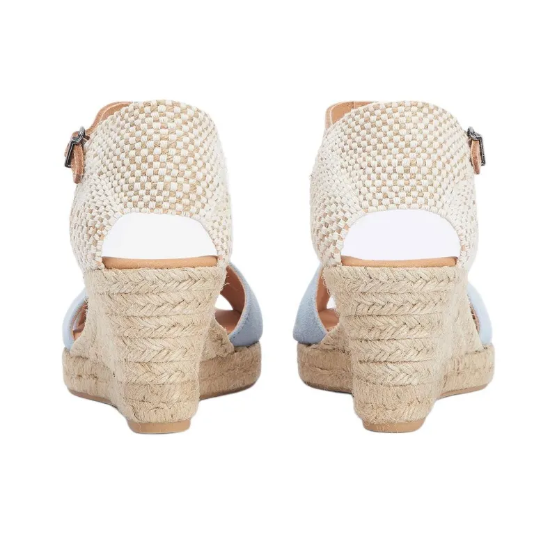BARBOUR Falmouth Strap Sandals Women's Blue-4