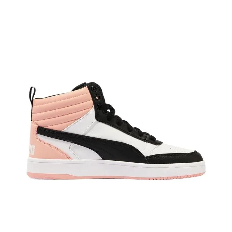 PUMA DRIBBLE Slip Resistant Mid Top Skateboard Shoes Unisex Light Pink-1