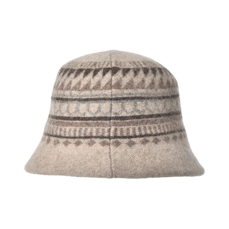 KENMONT Sheep Wool Bucket Hats Women's-3