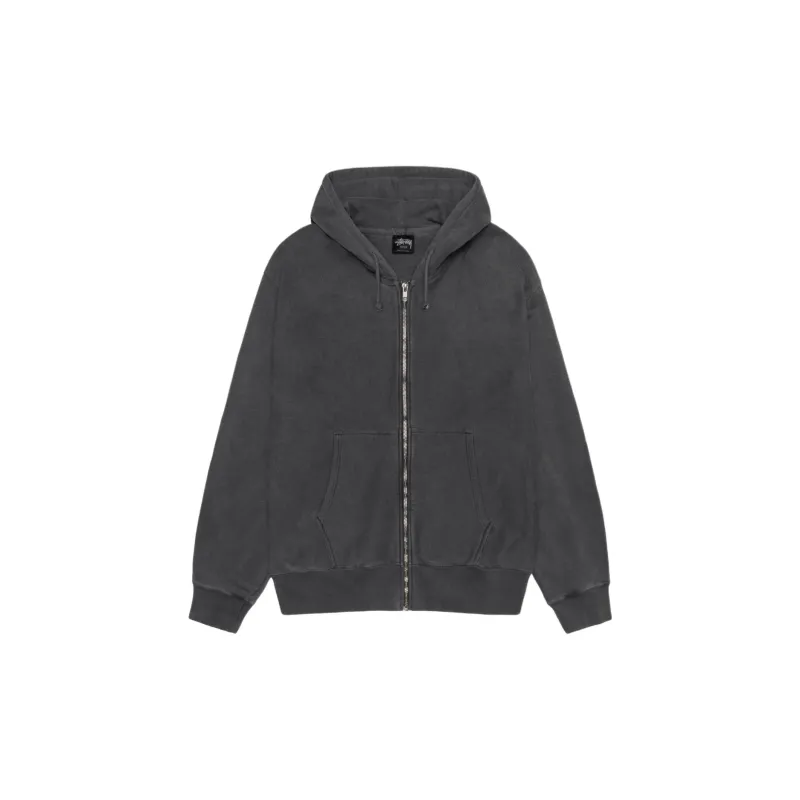 Stussy Buana Pigment Dyed Zip Hoodie-1