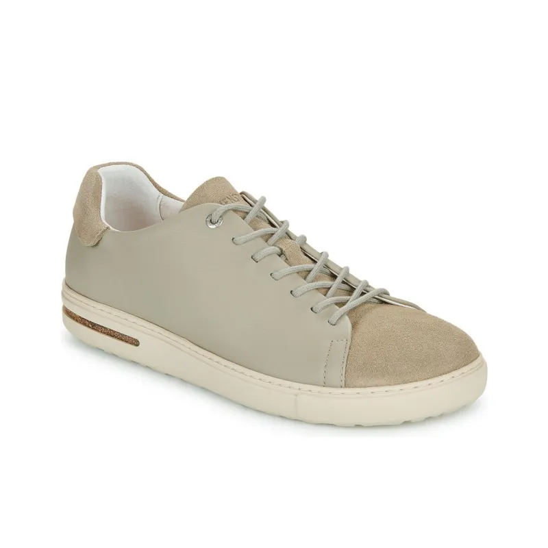 Birkenstock Low Top Skateboard Shoes Men's Beige-2
